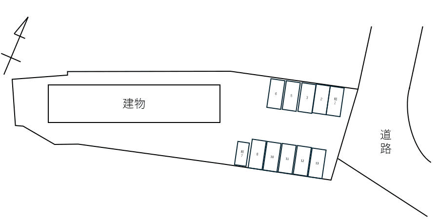 Sunrise Dreamの駐車配置図