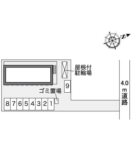 ファインパレス(37204)の駐車配置図