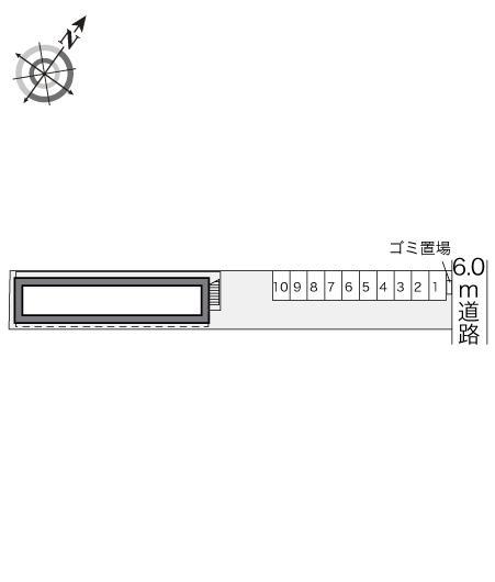 ECO Town(21358)の駐車配置図