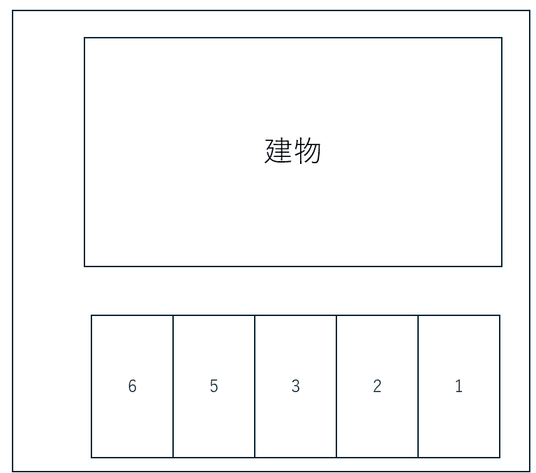 Dear Vergerの駐車配置図