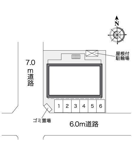 ヤツヤパーク(25024)の駐車配置図