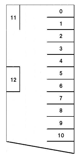 AS駐車場の駐車配置図