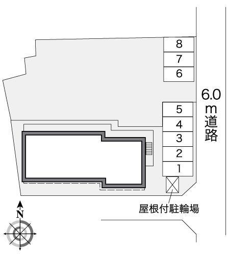 ASOUDA(26776)の駐車配置図