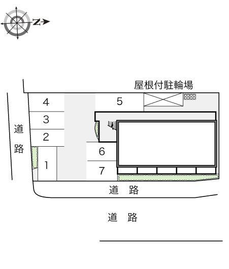 Fond Village(15017)の駐車配置図
