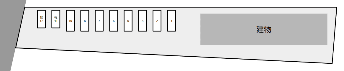 Grand Bleuの駐車配置図