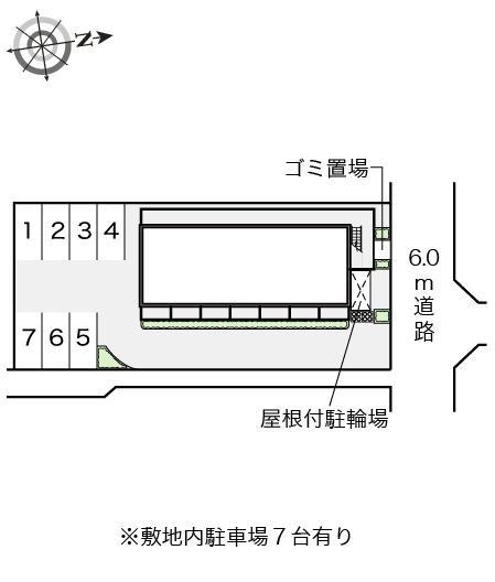加美(16823)の駐車配置図