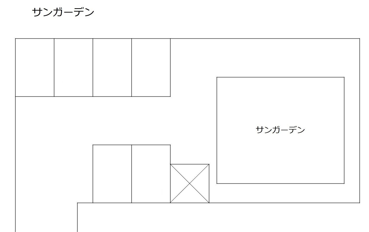 サンガーデンの駐車配置図