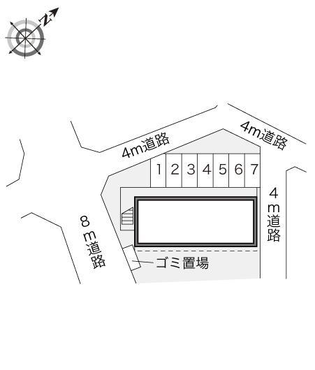 ラ・ホーレ(16721)の駐車配置図