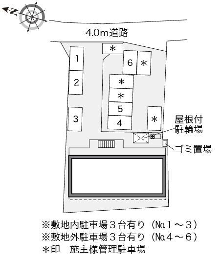 ジュセル(30281)の駐車配置図