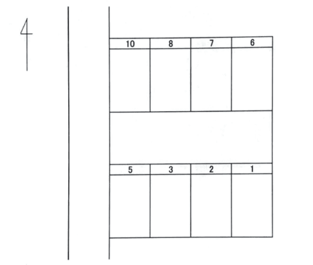 JA立川-7の駐車配置図