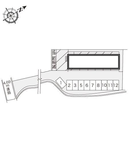 セント・クロス(11171)の駐車配置図