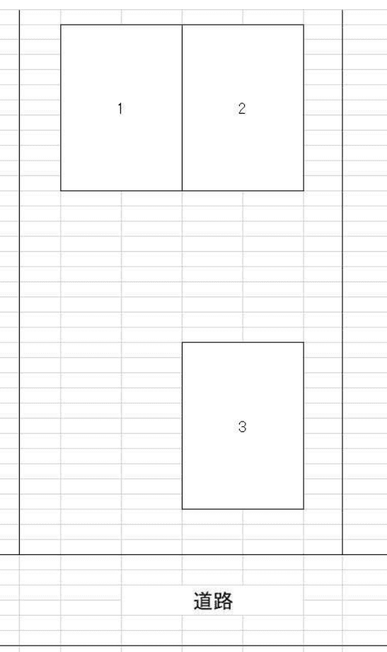 Tパーク高尾町の駐車配置図