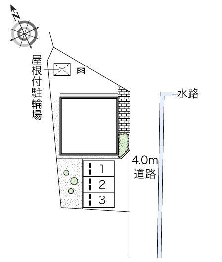 ダンデライオンⅡ(46616)の駐車配置図