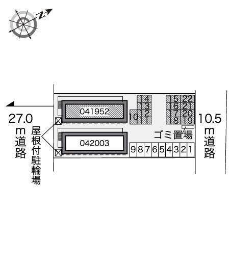 ドリームステージⅡ(41952)の駐車配置図