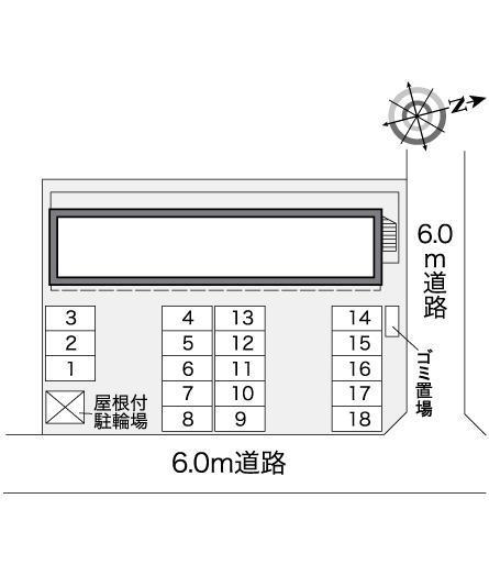 未来(25296)の駐車配置図
