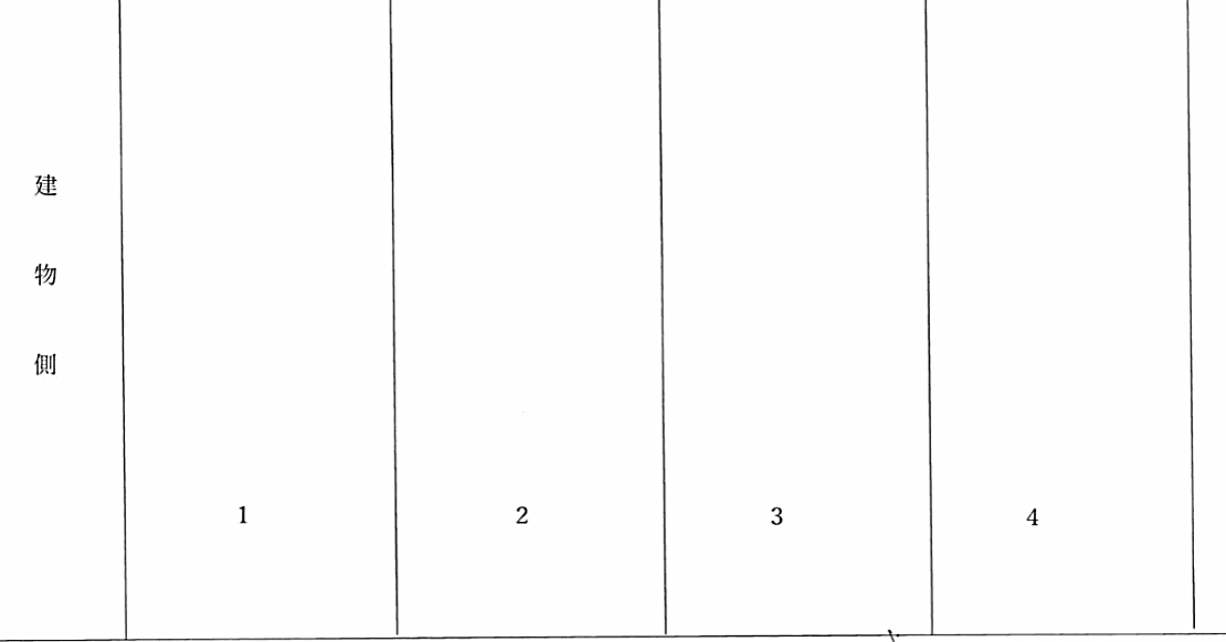 古町2丁目駐車場Cの駐車配置図