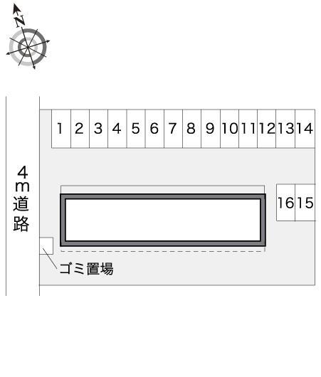 ファーム(10816)の駐車配置図