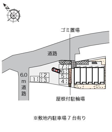 クレシェンド藤(55592)の駐車配置図
