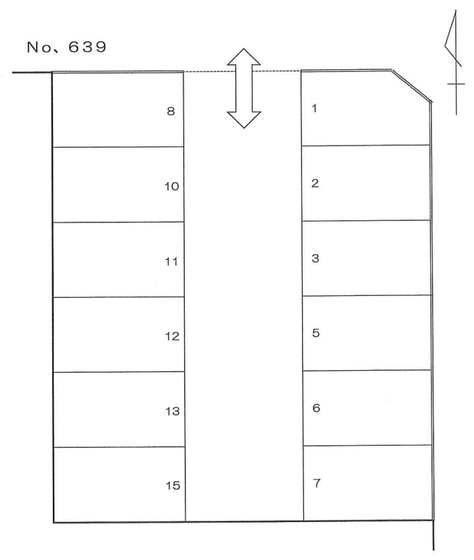 639の駐車配置図