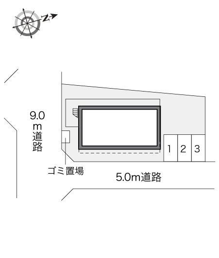 おたか森(23074)の駐車配置図