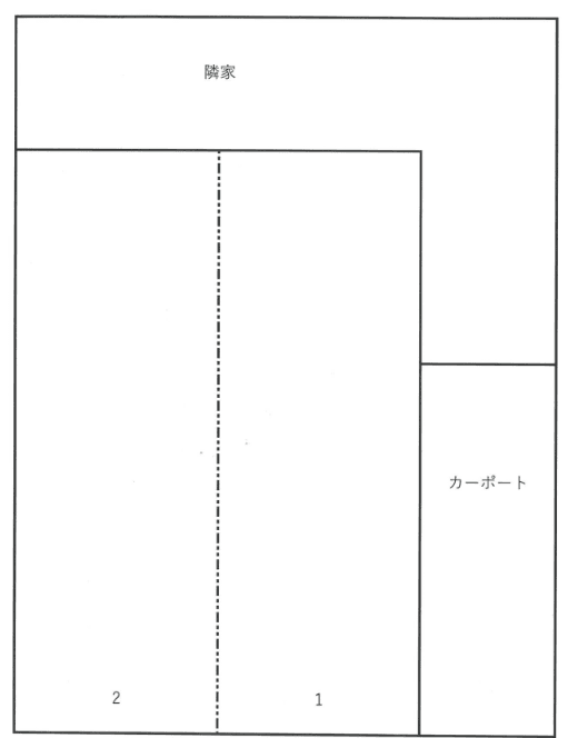 中央1丁目Nパーキングの駐車配置図