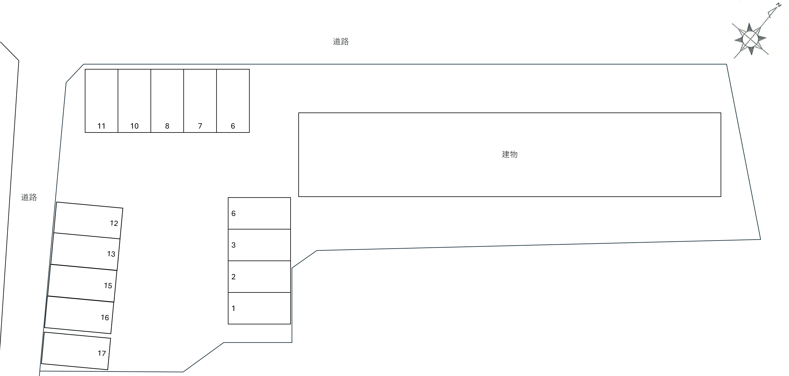 グラシア Kの駐車配置図