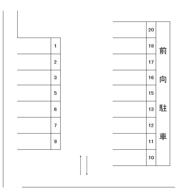 J-265の駐車配置図