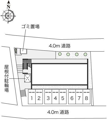 コンフォルテ(51684)の駐車配置図