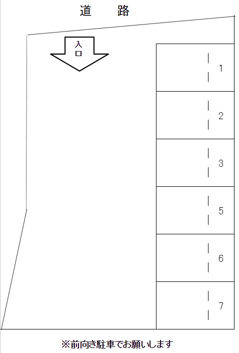 320124の駐車配置図