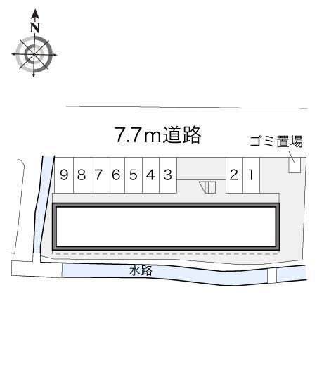 ASTc.DA(17703)の駐車配置図