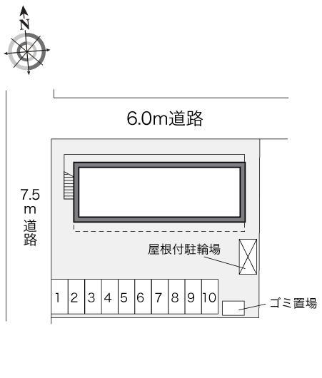 和泉(23707)の駐車配置図
