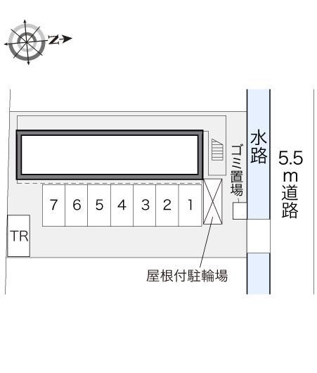 EMI(14384)の駐車配置図