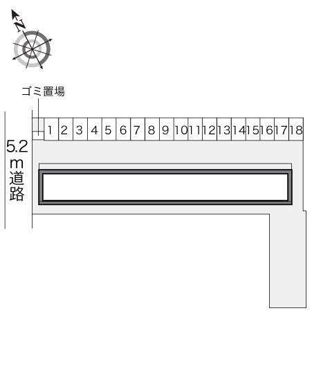 グレイス(21030)の駐車配置図