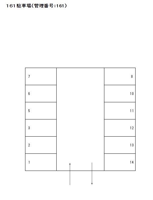 J-161の駐車配置図