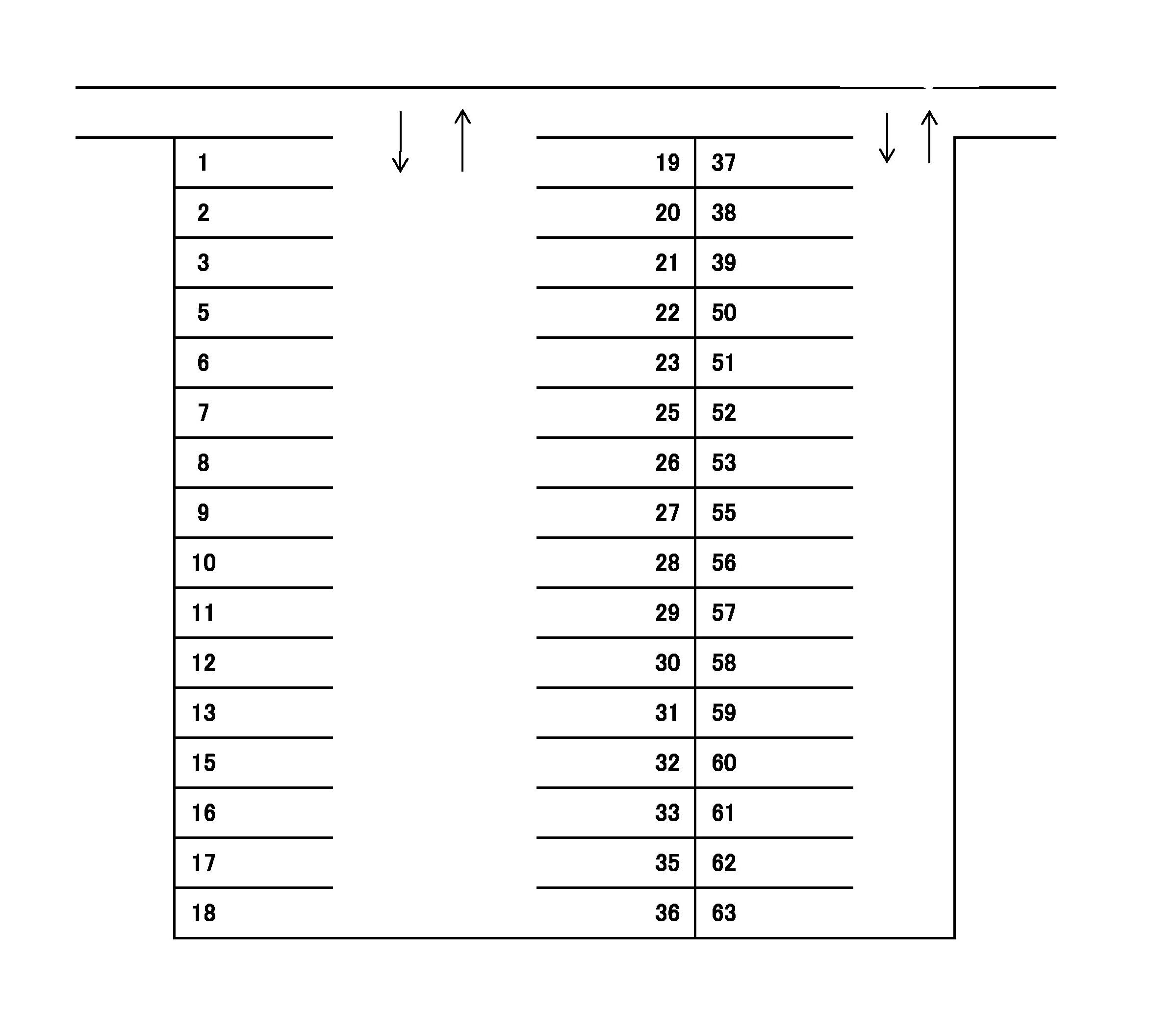 J-141の駐車配置図