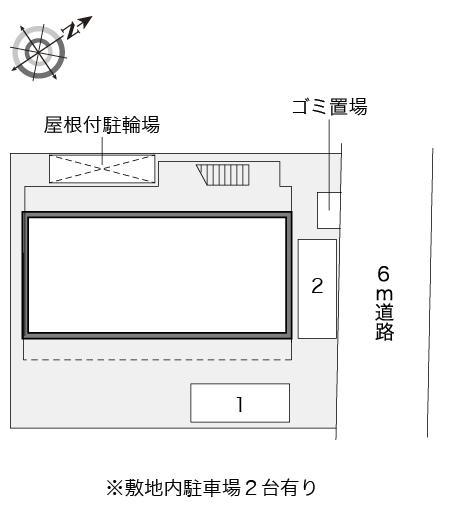 小向さいわい(15064)の駐車配置図
