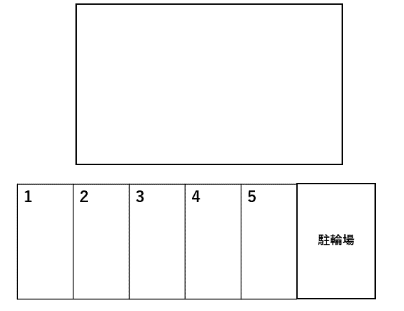 サンルーフ駐車場の駐車配置図