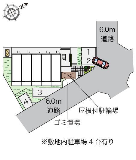 スパシオHCY(55361)の駐車配置図