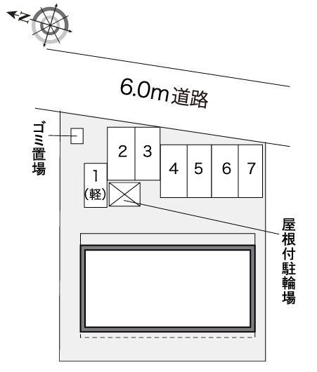 ALLEGRO(30462)の駐車配置図
