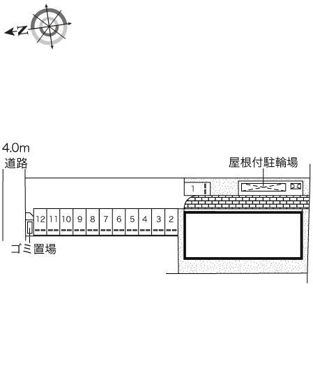 ウォークビルド(44781)の駐車配置図