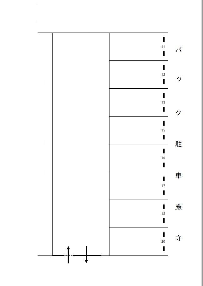 J-919の駐車配置図