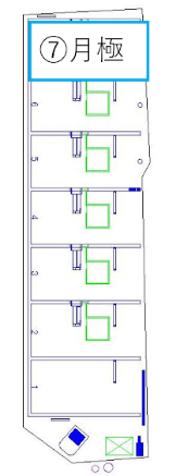 名古屋栄生町第1の駐車配置図
