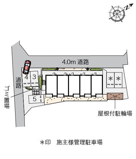 ミランダ雅(55873)の駐車配置図