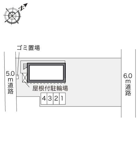 コンフォーレ(23078)の駐車配置図