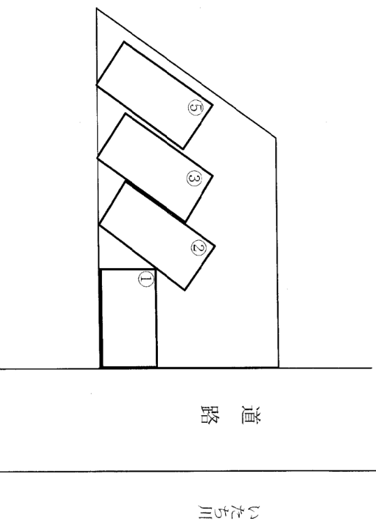 中央通り山本パーキングの駐車配置図