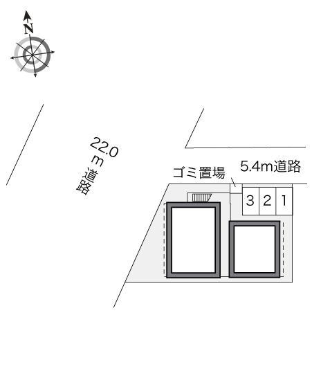 Harvest(20679)の駐車配置図