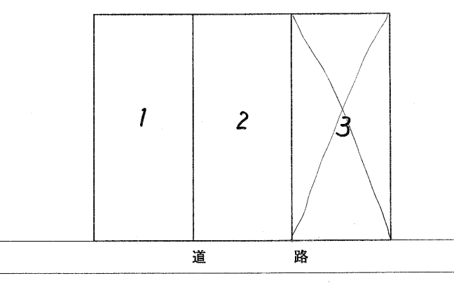 上総町坂田駐車場の駐車配置図