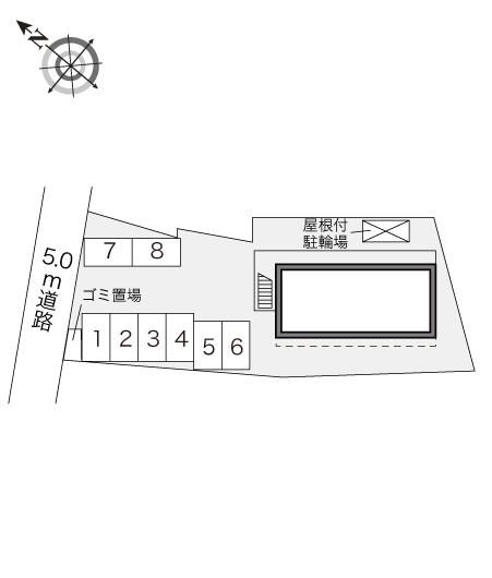 大山(23016)の駐車配置図