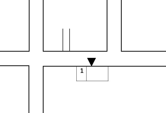 白井Pの駐車配置図