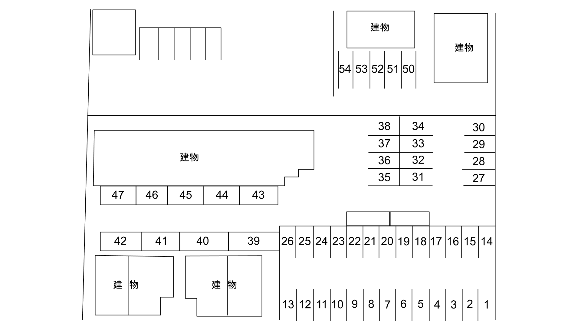 ラルジュアンの駐車配置図